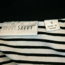 Load image into Gallery viewer, Sport Saavy Womens Black and White Lined Light Jacket Size Small