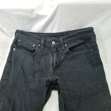 Load image into Gallery viewer, Levi&#39;s 511 Jeans Mens Size 31 x 32 Black Denim