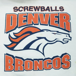 2003 Las Vegas Bar (RIP) Screwballs Denver Broncos Sweatshirt XL nfl football