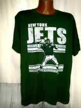 Load image into Gallery viewer, Retro NFL NY Jets Mens Green T-SHIRT ADULT SIZE XL