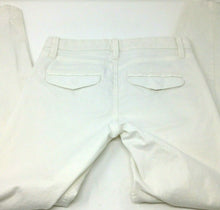 Load image into Gallery viewer, Khakis by Gap Super Skinny Low Rise White Denim Jeans 00