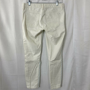 Gap 1969 Always Skinny Two Tone Pale Green and White Jeans Size 28R