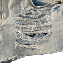 Load image into Gallery viewer, Forever 21 Shorts Womens 28 Light Wash Distressed Ripped