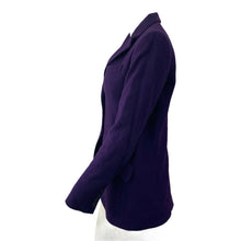 Load image into Gallery viewer, Vintage 90s Lauren Ralph Lauren Blazer Petites Fabric Purple Silk Blend Size 2P