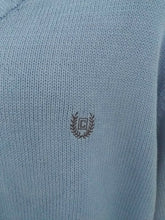Load image into Gallery viewer, Chaps EST 1978 Mens Light Blue Pullover Sweater w Emblem XXL