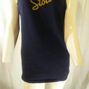 STOLI Vodka Womens Black Promo Tank Top Size Small