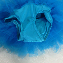 Load image into Gallery viewer, Unbranded Girls Blue and Red One Piece Tutu Dance Costume Xtra Small