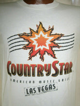 Load image into Gallery viewer, VINTAGE COUNTRY STAR AMERICAN MUSIC GRILL LAS VEGAS SHIRT ADULT S VTG RARE 1996