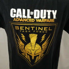 Load image into Gallery viewer, Call of Duty Advanced Warfare sentinel task force t-shirt adult Medium ps4 xbox