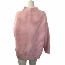 Load image into Gallery viewer, Frnch Paris Sweater Mock Neck Oversized Women’s Pink Pullover Various Sizes