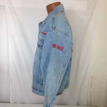 Load image into Gallery viewer, Harley Davidson Cafe Las Vegas Ride Free Mens Blue Denim Jacket Size Small