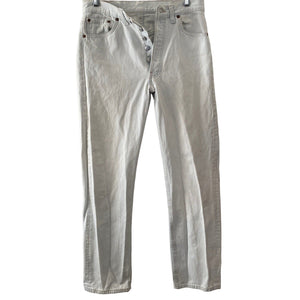 Vintage Levis 501 Jeans Mens 30x30 Button Fly Light Wash