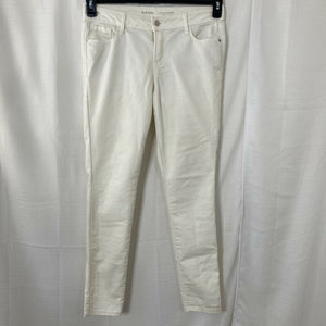 Old Navy Rockstar White Denim Jeans Size 8 Regular