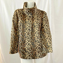 Load image into Gallery viewer, Jacklyn Smith Seas Women’s Animal Print Faux Fur Light Jacket Size Small