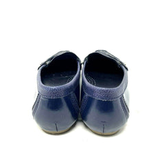 Load image into Gallery viewer, Cole Haan Women’s Dark Blue Patent Leather Loafer Flats Size 5.5