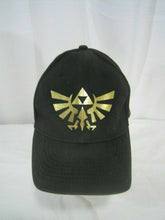 Load image into Gallery viewer, THE LEGEND OF ZELDA TWILIGHT PRINCESS 2008 NINTENDO MEN HAT NES GOLD BLACK