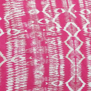 Gloria Vanderbilt Top Pink White Geometric Print Flare Sleeve Womens Large