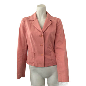 Halogen Blazer Suit Jacket Womens Pink Size Small