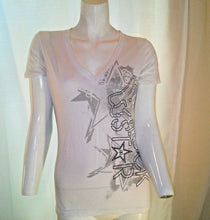 Load image into Gallery viewer, Fox Riders Rock Star Energy Womens White Tshirt Small