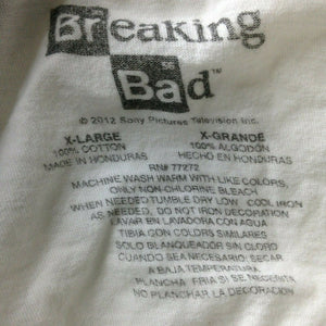 super rare 2012 Breaking Bad T-shirt XL cartoon anime tv series show meth saul
