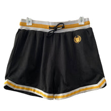 Load image into Gallery viewer, Belle Air Athletics Shorts Black Gold Mesh Basketball Mens Size Small New
