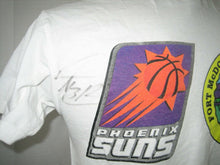 Load image into Gallery viewer, phoenix suns basketball clinic signed x6 shirt adult size S NBA autographed