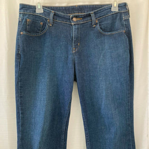 Levis Signature Womens Dark Wash Blue Jeans Size 10M