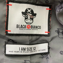 Load image into Gallery viewer, Black N Bianco The Notorious Baby Milan Boys Black 2 Button Blazer Size 12