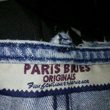 Load image into Gallery viewer, Paris Blues Originals Womens Blue Denim Short Shorts Size 11