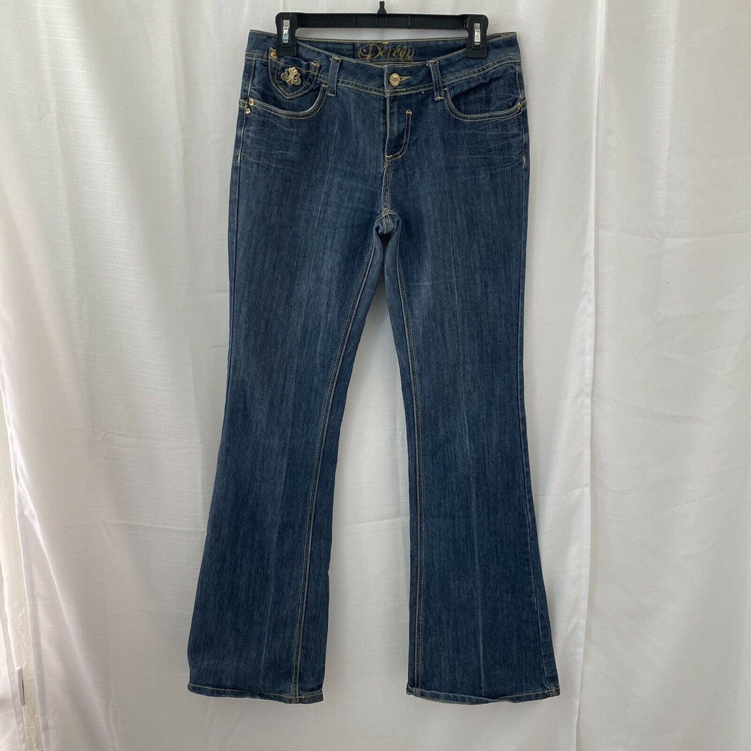 Dereon Womens Medium Wash blue Jeans Size 7 8