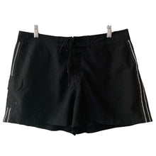 Load image into Gallery viewer, st johns Bay Swim Trunks Board Shorts Mens Black Size Large Lightweight