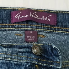 Load image into Gallery viewer, Gloria Vanderbilt Jeans Size 10 Womens cropped