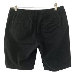 Old Navy Shorts Perfect Bermudas Womens Black Low Rise Size 4