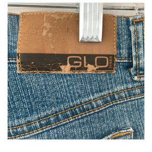 Glo Jeans Medium Wash Womens Size 14 vintage 90s Juniors Bootcut hi rise