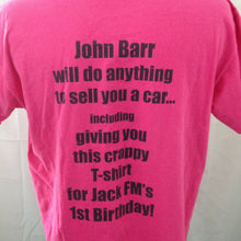 Load image into Gallery viewer, RARE 2006 Las Vegas 100.5 Jack FM Radio Station Birthday T-shirt L south coast