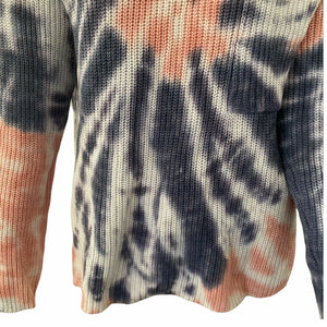 Belle By Belldini Sweater Pullover Tie Dye Multicolored Womens Size Large XL