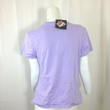 Load image into Gallery viewer, Pink Cookie Womens Lilac Purple Tiger Rhinestone Short Sleeved Tshirt Size XL