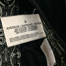 Load image into Gallery viewer, Gloria Vanderbilt Womens Black Pants Size 6 Average