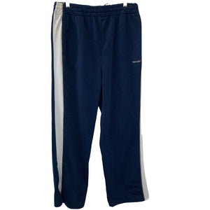 RBk Pants Track Mens Blue and White Size Large