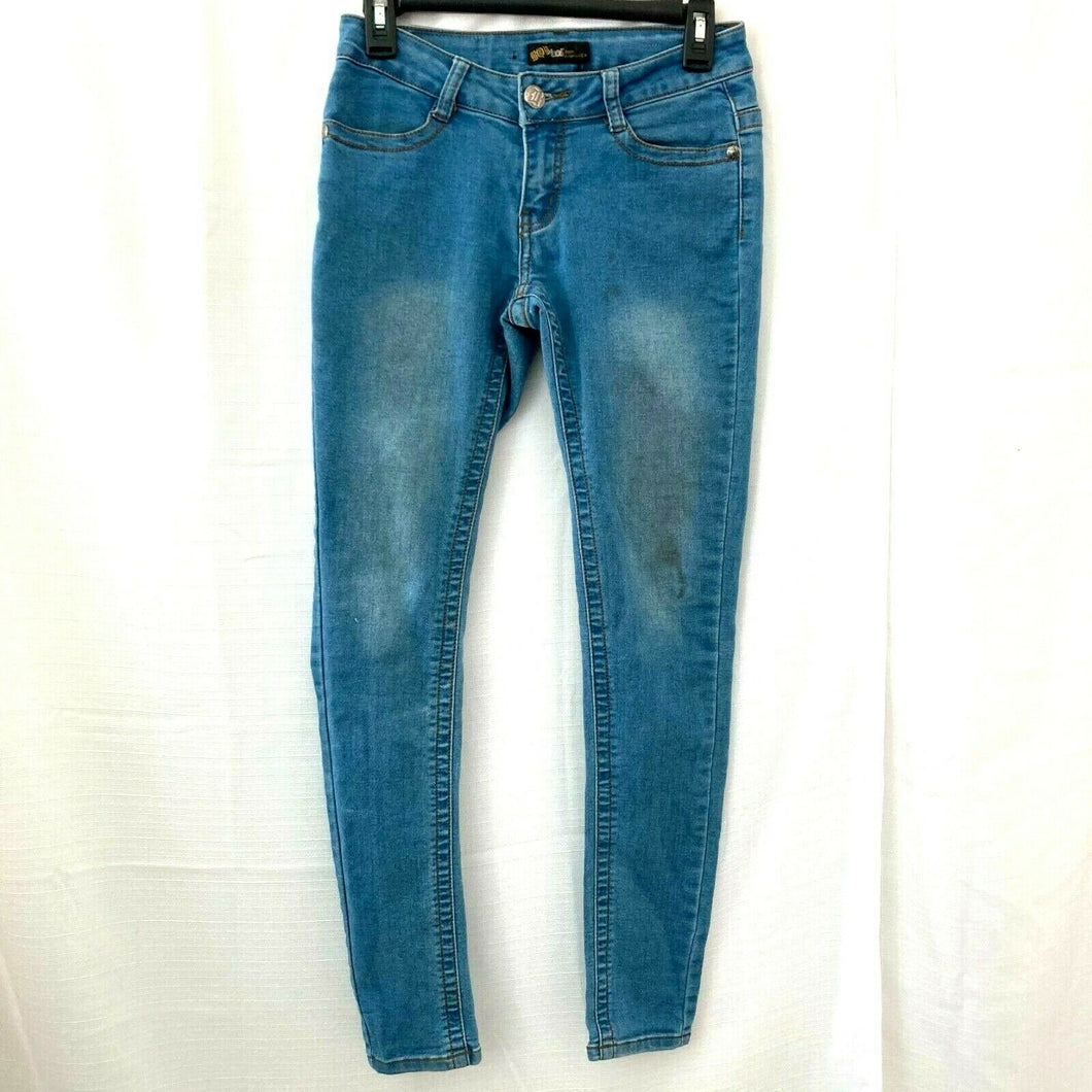 Bolo Womens Light Wash Blue Jeans Juniors Size 3