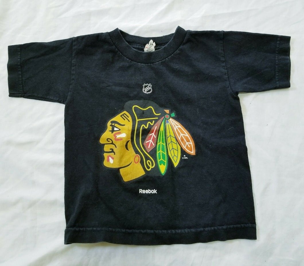 Reebok NHL Chicago Blackhawks Toddlars Tshirt 4T