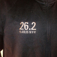 Load image into Gallery viewer, Oakley Jacket Vintage Mens 26.2 NYC Black Track Jacket Size Large