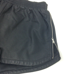 XXI Womens Black Faux Leather Sjort Short Size Small