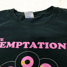 Load image into Gallery viewer, Gildan Mens Womens Black Fuchsia The Temptations Short Sleeve Tshirt 5XL