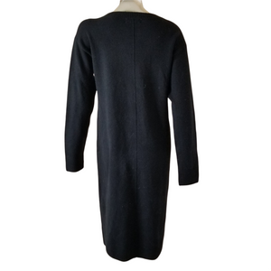 Treasure & Bond Sweater Dress Black Womens Medium