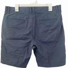 Load image into Gallery viewer, Penguin Shorts Mens Business Casual Blue Size 34 Micro Striped