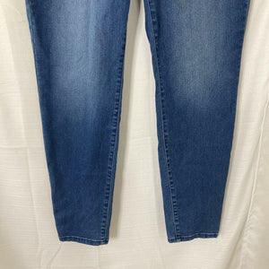 Style & Co Denim Skinny Leg Womens Dark Wash Blue Jeans Size 12