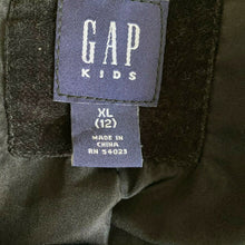 Load image into Gallery viewer, Gap Kids Girls Black Velvet Coat Size 12 XL