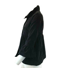 Load image into Gallery viewer, Gap Kids Girls Black Velvet Coat Size 12 XL